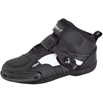 Joe Rocket Sector Boot -Black/White - 12