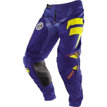 Shift Racing Mens Faction Slate MX Motocross Pants - Orange/ Blue - 28