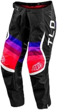 Troy Lee Designs Youth GP Pro Reverb Motocross Pants - Black/Glo Red - Youth 22