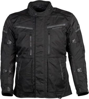 Tourmaster Men's Transition Street Motorcycle Jacket - Black - Small