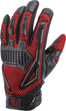 Tour Master Womens SwitchBack Street Motorcycle Gloves - Red - Medium