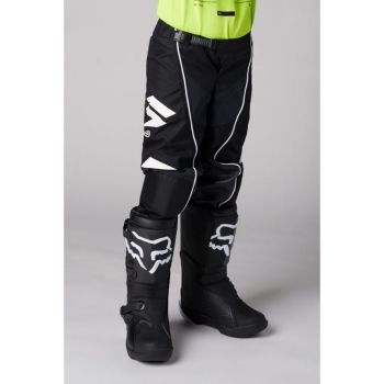 Shift Youth White Label Rokr Motocross Pants - Black/White - Youth 28