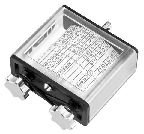 A Route Sheet Holder