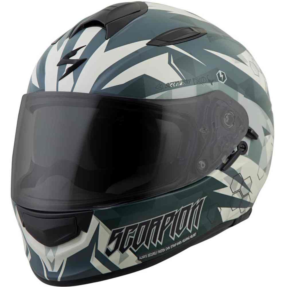 Scorpion Exo-T510 Full-Face Cipher Helmet White 