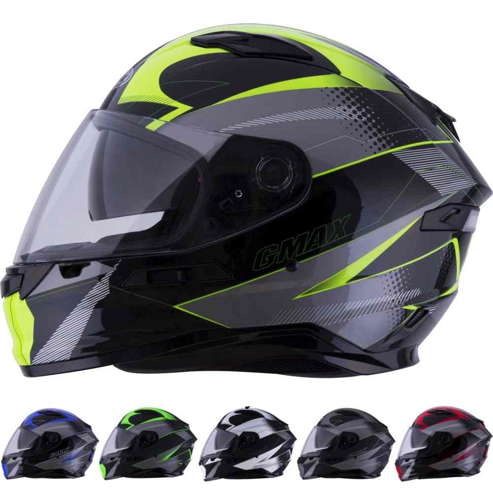 GMax FF98 Apex Full Face Mens Motorcycle Street Riding DOT Helmets | eBay