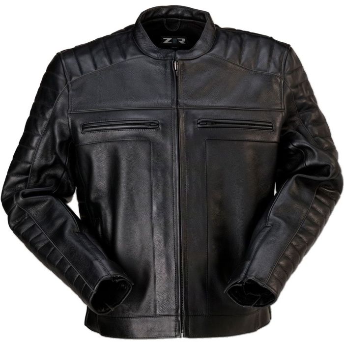Z1R Artillery Mens Leather Motorcycle Jacket