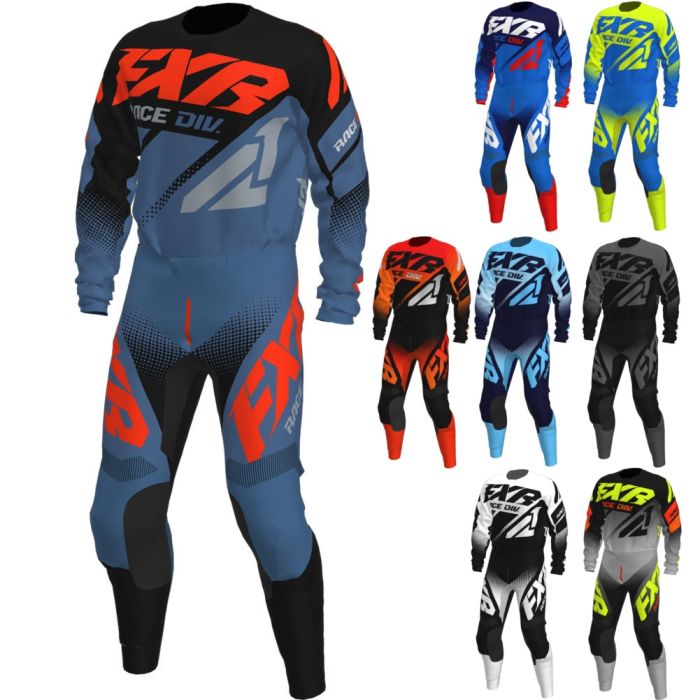 FXR Racing F20 Clutch MX Mens Riding Dirt Bike Motocross Jerseys