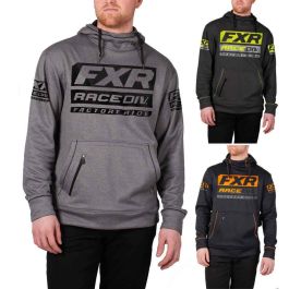 FXR Racing F20 Race Division Tech Mens Sweatshirts Jackets Zip Up Fleece Hoodies