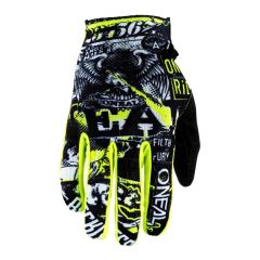 O'Neal Mayhem Afterburner MX Handschuhe schwarz weiß Motocross Mountainbike MTB 